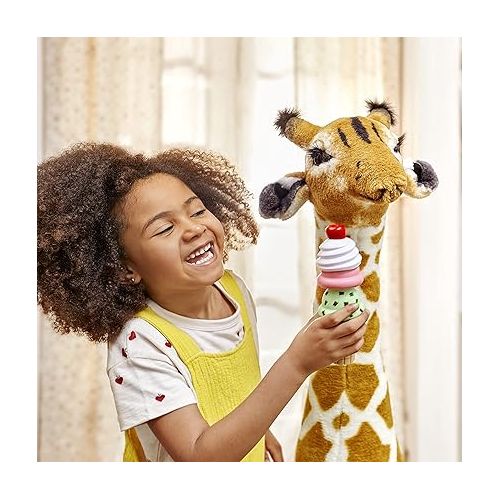  Melissa & Doug Giant Giraffe - Lifelike Stuffed Animal (over 4 feet tall)