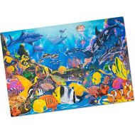 Melissa & Doug Underwater Ocean Floor Puzzle (48 pcs, 2 x 3 feet) - FSC Certified