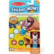 Melissa & Doug Sticker Wow!™ 24-Page Activity Pad and Sticker Stamper, 300 Stickers, Arts and Crafts Fidget Toy Collectible Character ? Dog Creative Play for Girls and Boys 3+
