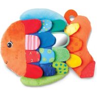 Melissa & Doug Flip Fish Soft Baby Toy - Tummy Time Sensory Toy with Taggies for Infants