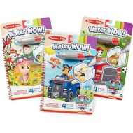 Melissa & Doug Water Wow! - Skye, Chase, Marshall Water Reveal Travel Activity Pads - 3-Pack Of PAW Patrol-Themed Reusable No-Mess for Kids