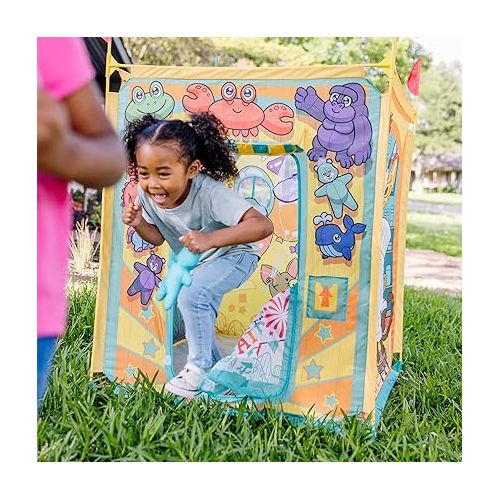  Melissa & Doug Fun at The Fair! Game Center Play Tent - 4 Sides of Activities