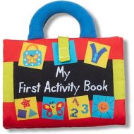 Melissa & Doug K’s Kids My First Activity Book 8-Page Soft Book for Babies and Toddlers - Early Learning Developmental Plush Soft Activity Book
