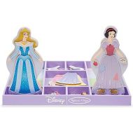 Melissa & Doug Disney Sleeping Beauty and Snow White Magnetic Dress-Up Wooden Doll Pretend Play Set (40+ pcs)
