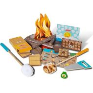 Melissa & Doug Let's Explore Campfire S'Mores Play Set - Play Campfire Sets For Kids Ages 3+