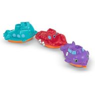 Melissa & Doug Sunny Patch Maritime Mates Boat Parade With 3 Linking Boats - Water Toys for Kids