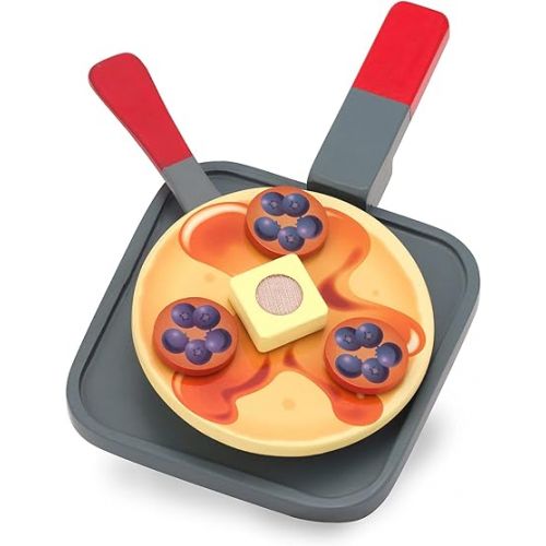  Melissa & Doug Flip and Serve Pancake Set Pretend Play Play Food 3+ Gift for Boy or Girl