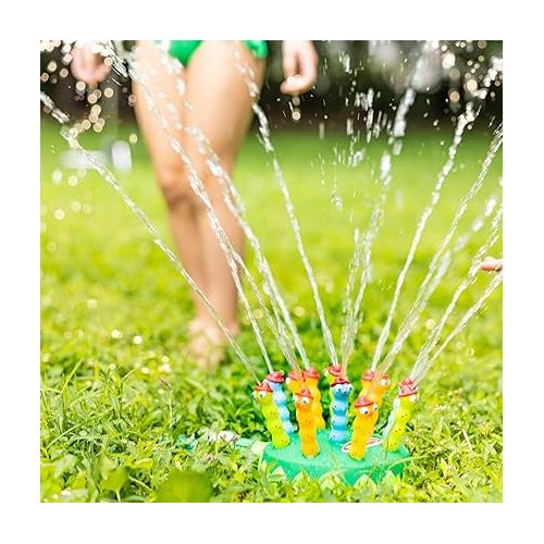  Melissa & Doug Sunny Patch Splash Patrol Sprinkler Toy With Hose Attachment