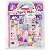 Melissa & Doug Puffy Sticker Activity Book: Day of Glamour - 196 Reusable Stickers - FSC Certified