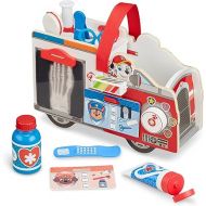 Melissa & Doug PAW Patrol Marshall's Wooden Rescue EMT Caddy (14 Pieces) - PAW Patrol Take-Along Pretend Play First Responder Rescue Kit, PAW Patrol Toddler Toy For Girls And Boys Ages 3+