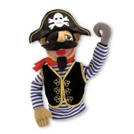 Melissa & Doug Pirate Puppet with Detachable Wooden Rod (Puppets & Puppet Theaters, Animated Gestures, Inspires Creativity, 15” H x 5” W x 6.5” L)