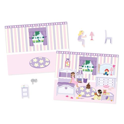  Melissa & Doug Reusable Sticker Pads Set: Fairies, Princess Castle, Play House, Dress-Up - 680+ Stickers