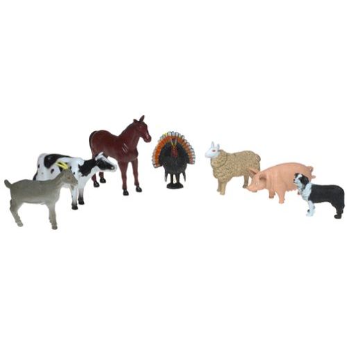  Melissa & Doug Fold & Go Barn With 7 Animal Play Figures