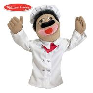 Melissa & Doug Chef Puppet with Detachable Wooden Rod (Puppets & Puppet Theaters, Animated Gestures, Inspires Creativity, 15” H x 5” W x 6.5” L)