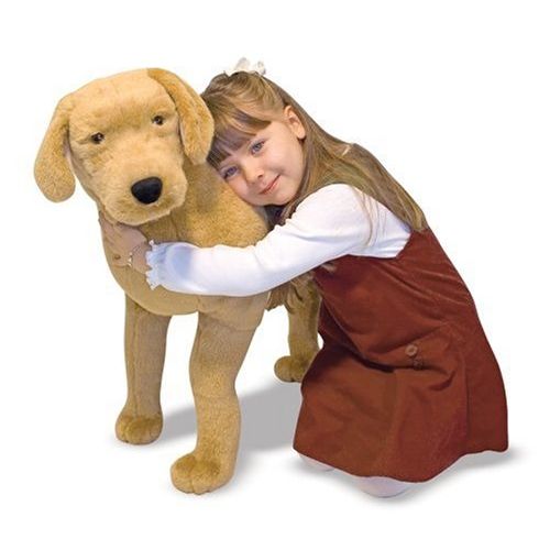  Melissa & Doug Giant Yellow Labrador - Lifelike Stuffed Animal Dog (nearly 2 feet tall)