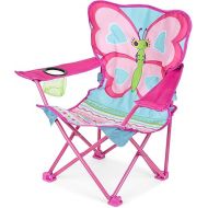 Melissa & Doug Cutie Pie Butterfly Camp Chair (Frustration-Free Packaging) , Pink