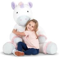 Melissa & Doug Gentle Jumbos Unicorn Giant Stuffed Plush Animal (Sits Nearly 3 Feet Tall) ,36 inches