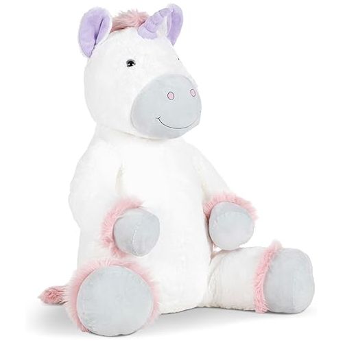  Melissa & Doug Gentle Jumbos Unicorn Giant Stuffed Plush Animal (Sits Nearly 3 Feet Tall) ,36 inches