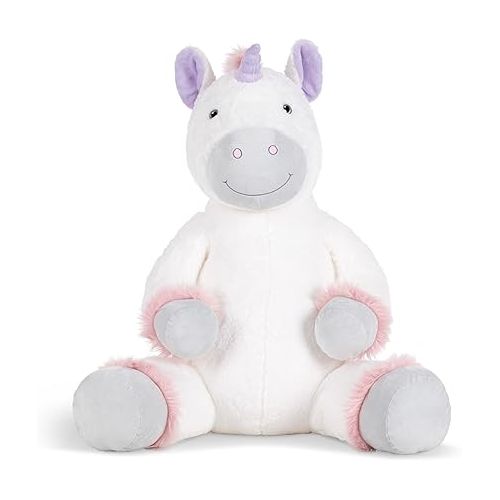  Melissa & Doug Gentle Jumbos Unicorn Giant Stuffed Plush Animal (Sits Nearly 3 Feet Tall) ,36 inches