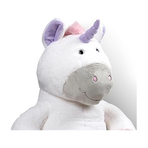  Melissa & Doug Gentle Jumbos Unicorn Giant Stuffed Plush Animal (Sits Nearly 3 Feet Tall) ,36 inches