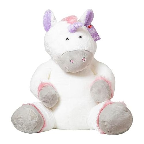  Melissa & Doug Gentle Jumbos Unicorn Giant Stuffed Plush Animal (Sits Nearly 3 Feet Tall) ,36 inches