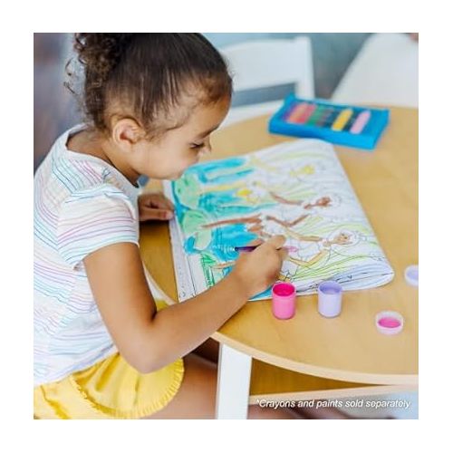  Jumbo Color Pad Princess Fairy,Melissa & Doug,Llc,4263