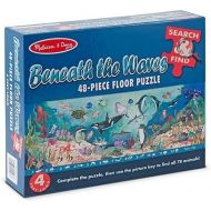 Melissa & Doug Beneath The Waves: 48-Piece Floor Puzzle + Free Scratch Art Mini-Pad Bundle [44936]