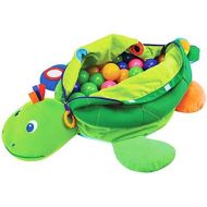 [아마존베스트]Melissa & Doug Turtle Ball Pit (Baby Toy, 60 Balls)