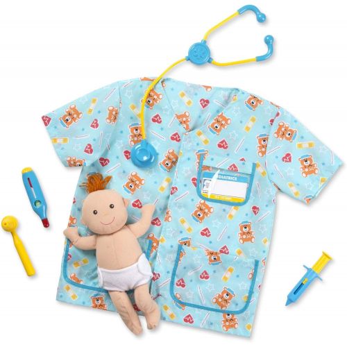  Melissa & Doug Pediatric Nurse Role Play Costume Set