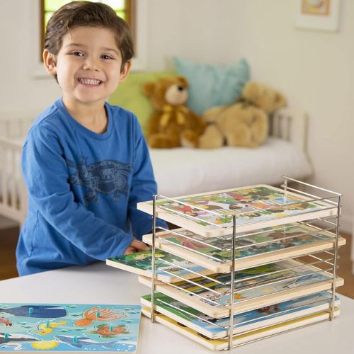  Melissa & Doug Single Wire Puzzle Rack