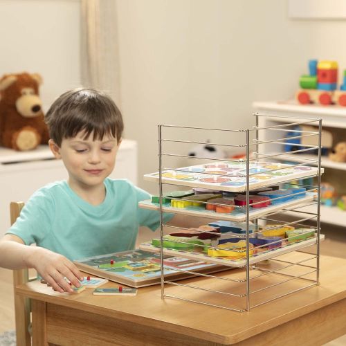  Melissa & Doug Single Wire Puzzle Rack