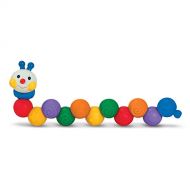 Melissa & Doug Ks Kids Build an Inchworm Snap-Together Soft Block Set for Baby - Linkable, Twistable, Stackable, Squeezable