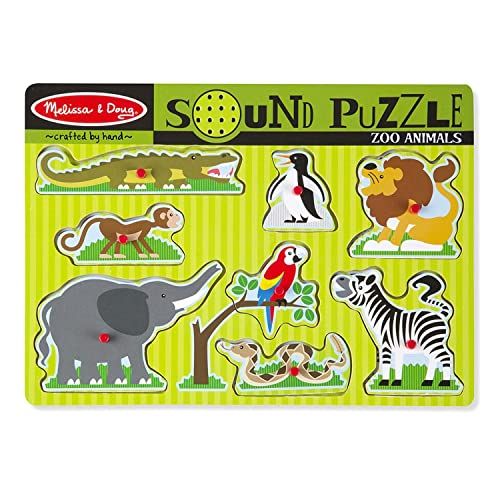  Melissa & Doug Zoo Animals Sound Puzzle