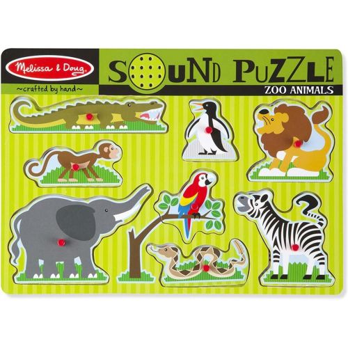  Melissa & Doug Zoo Animals Sound Puzzle