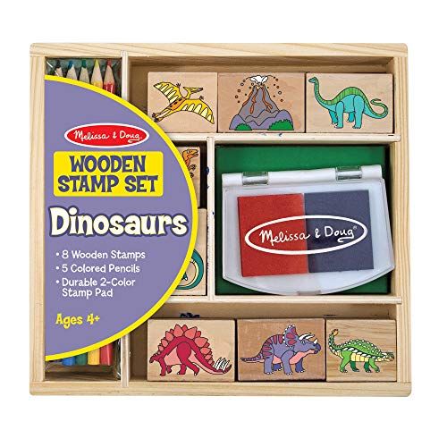  Melissa & Doug Dinosaur Stamp Set