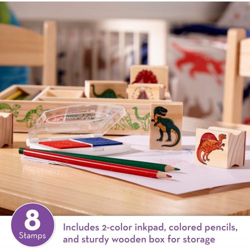  Melissa & Doug Dinosaur Stamp Set