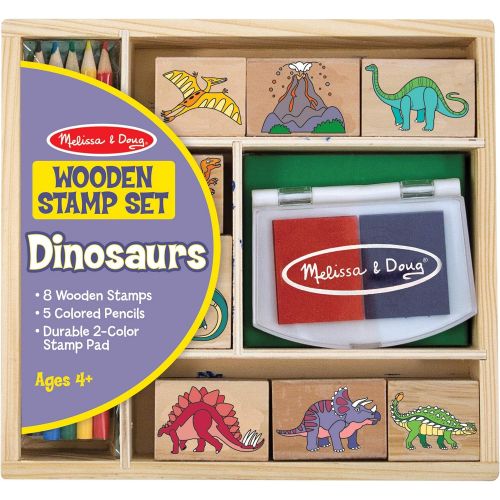  Melissa & Doug Dinosaur Stamp Set