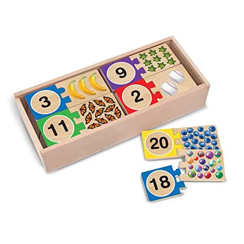  Melissa & Doug Self-Correcting Number Puzzles