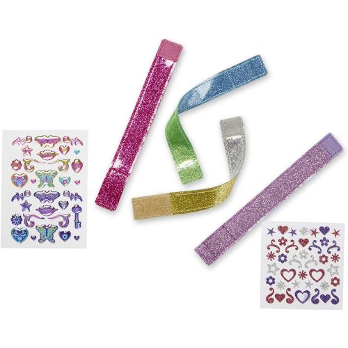  Melissa & Doug Girls DYO Accessories Bundle - Bracelets, Headbands and Bangles