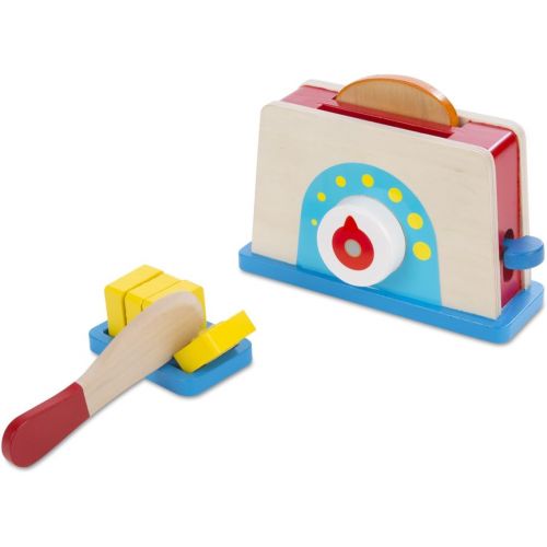  Melissa & Doug Bread and Butter Toaster Set