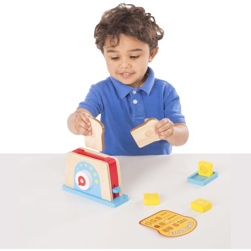  Melissa & Doug Bread and Butter Toaster Set