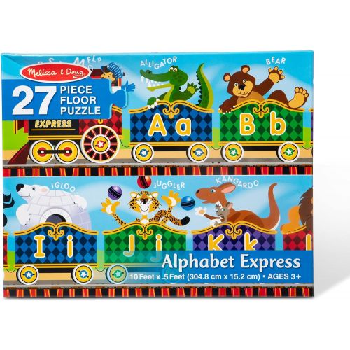  Melissa & Doug 27pc Alphabet Express JFloor Puzzle