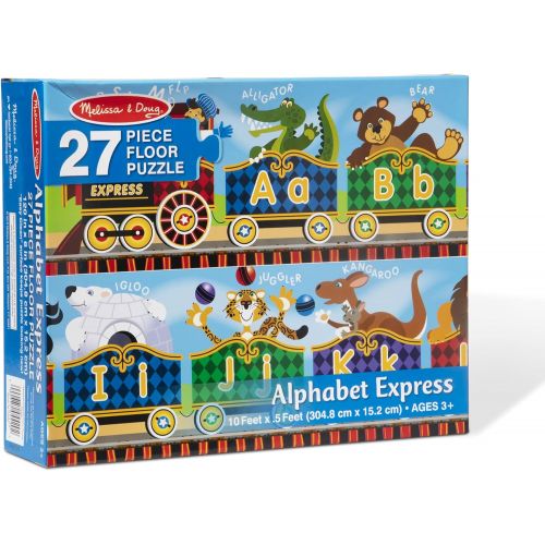  Melissa & Doug 27pc Alphabet Express JFloor Puzzle