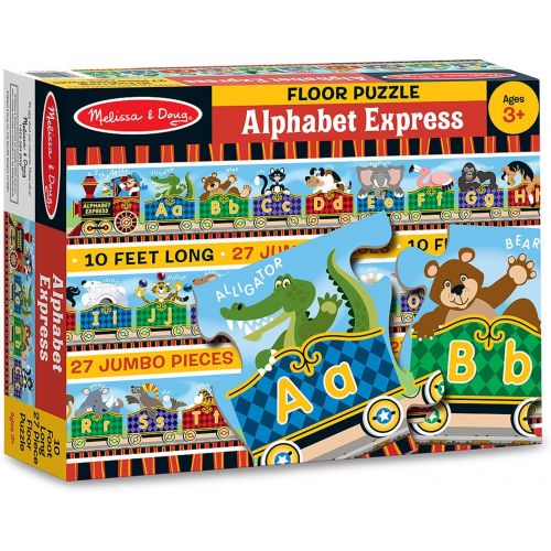  Melissa & Doug 27pc Alphabet Express JFloor Puzzle