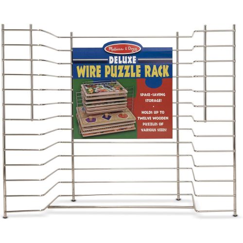  Melissa & Doug Deluxe Wire Puzzle Rack