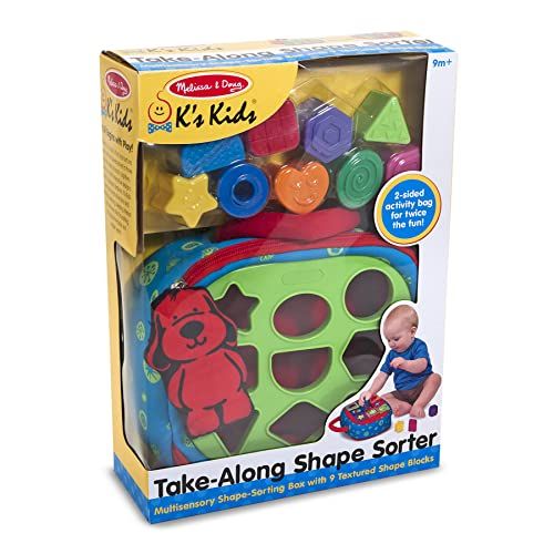  Melissa & Doug Take-Along Shape Sorter