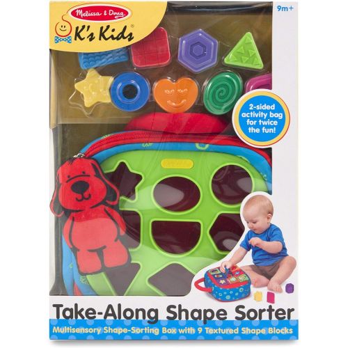  Melissa & Doug Take-Along Shape Sorter