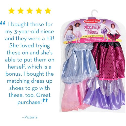  Melissa & Doug Role Play Collection  Goodie Tutus