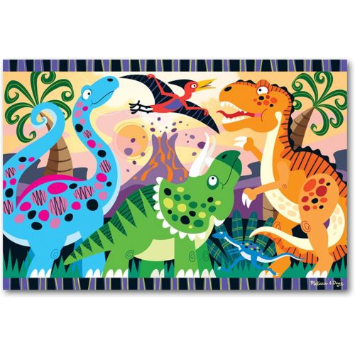  Melissa & Doug 24pc Dinosaur Dawn Floor Puzzle