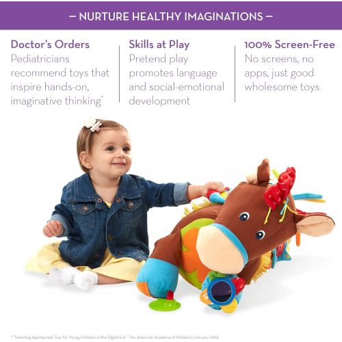  Melissa & Doug Giddy-Up and Play Baby Activity Toy - Multi-Sensory Horse